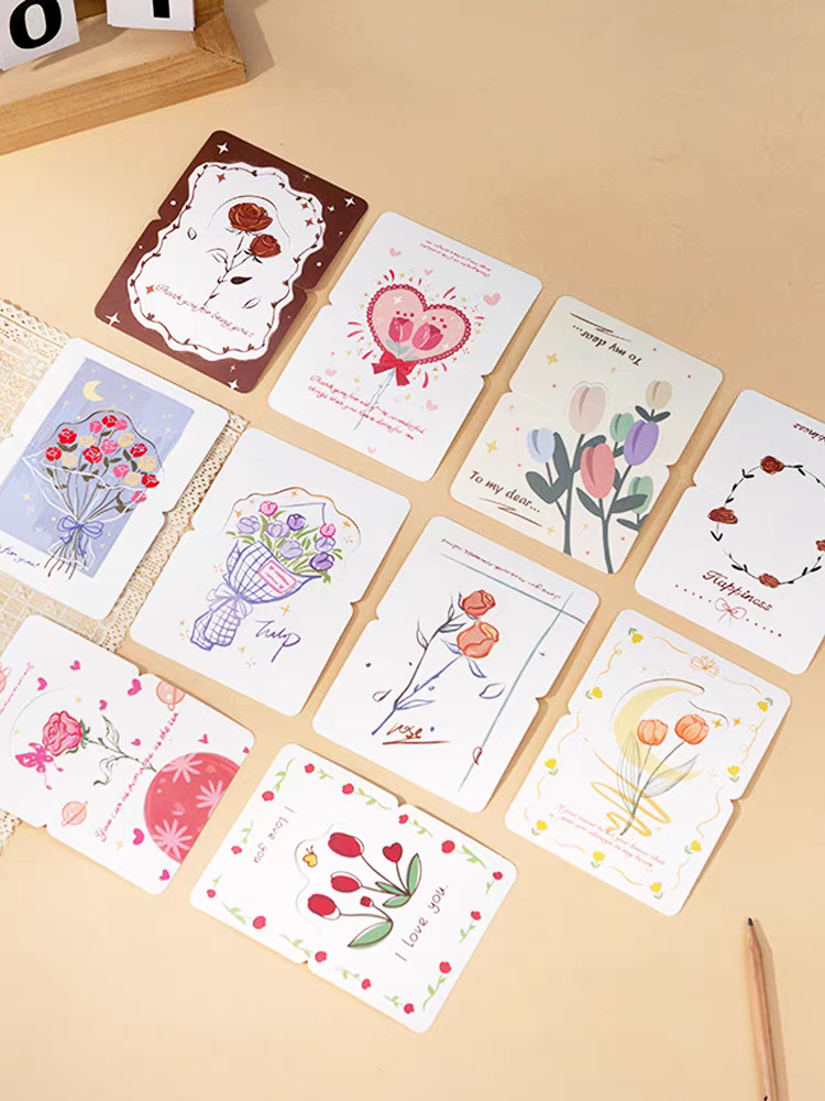 Greeting card, handwritten (full of $30 for mail)